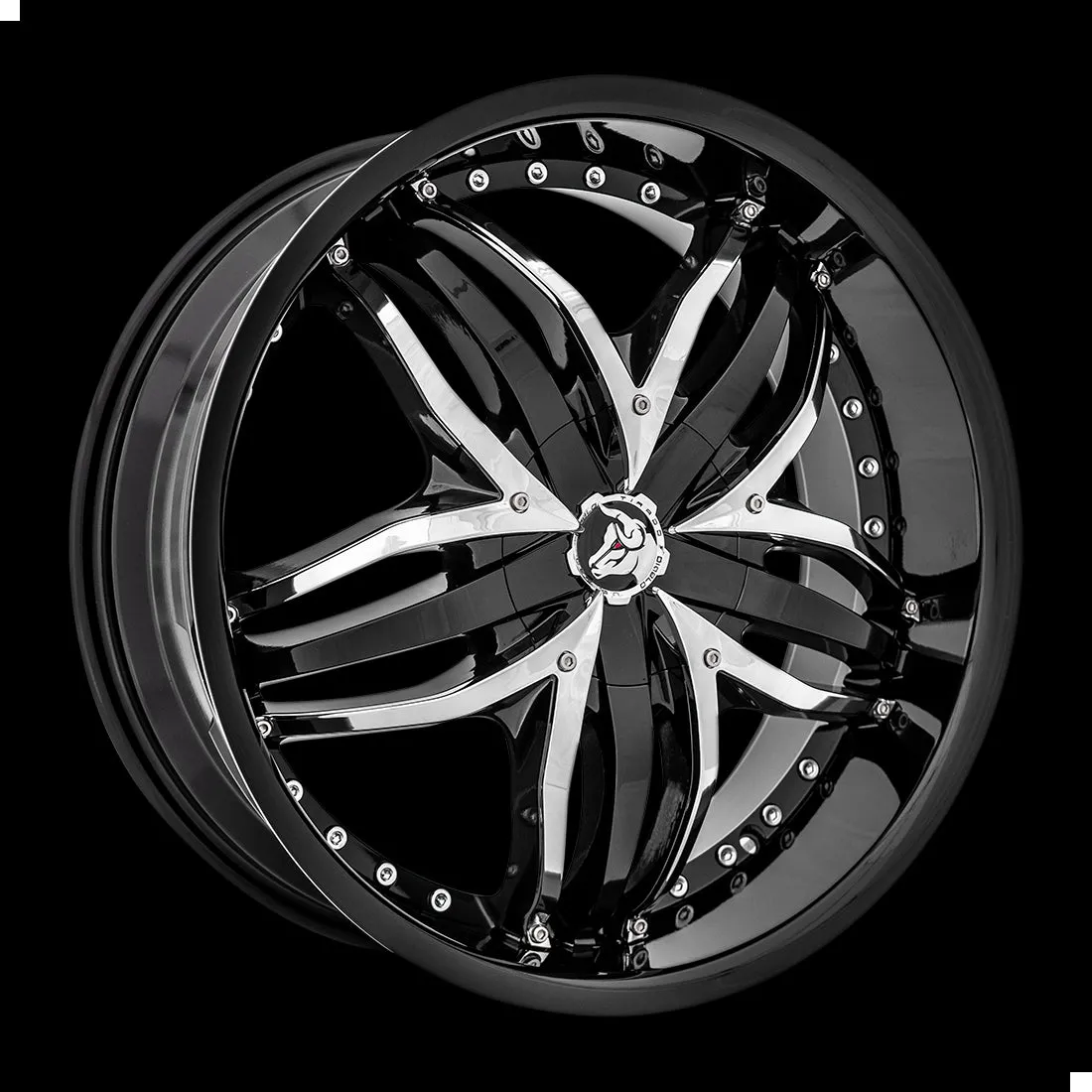 Diablo Angel 20X8.5 Blank 20mm Gloss Black