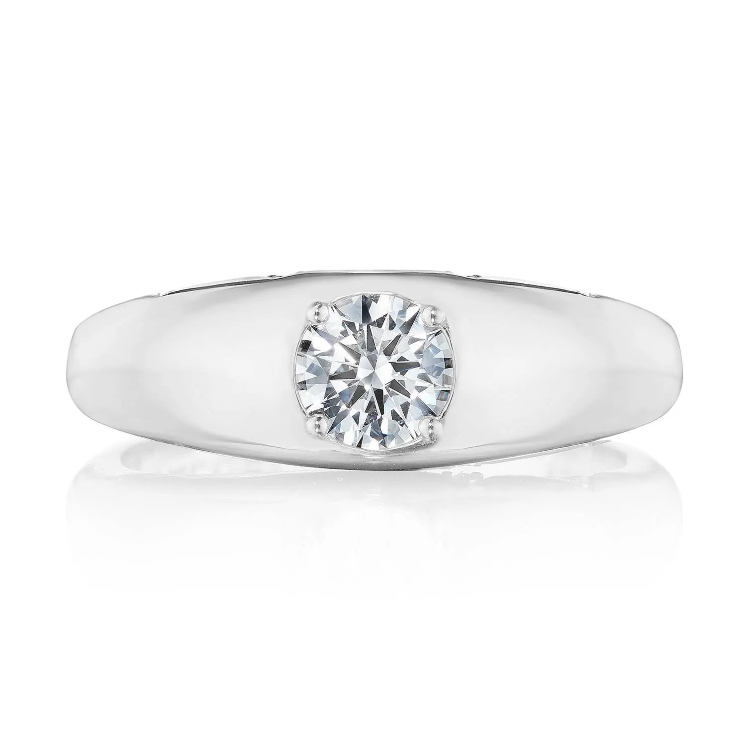 Domed Diamond Ring - 0.52ct