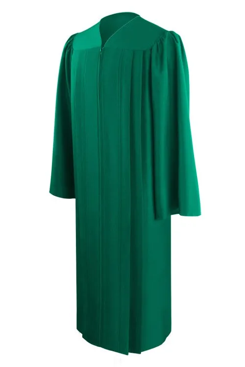 Eco-Friendly Green High School Graduation Gown