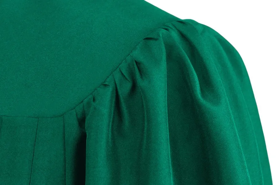 Eco-Friendly Green High School Graduation Gown