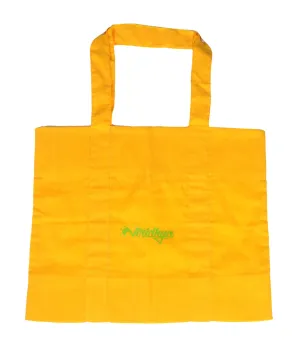 Eco-friendly shoulder bag in sunrise yellow