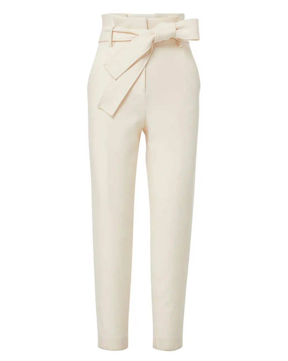 Ecru Setti Paper Bag Pant