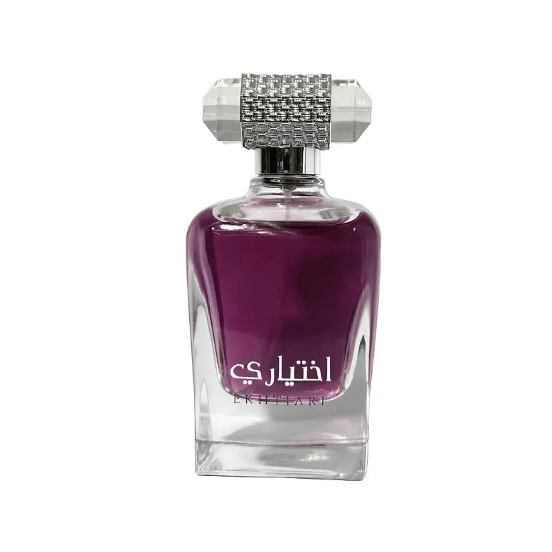 EKHTIARI Silver Fragrance Unisex Eau de Parfum Pheromone Infused Arabian Aroma 3.4 Fl Oz