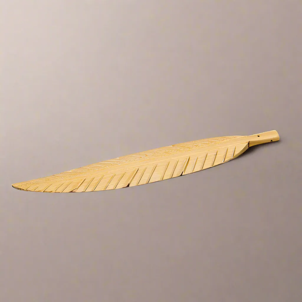 Feather Wood Incense Holder – Strength, Freedom, and Growth in Every Burn