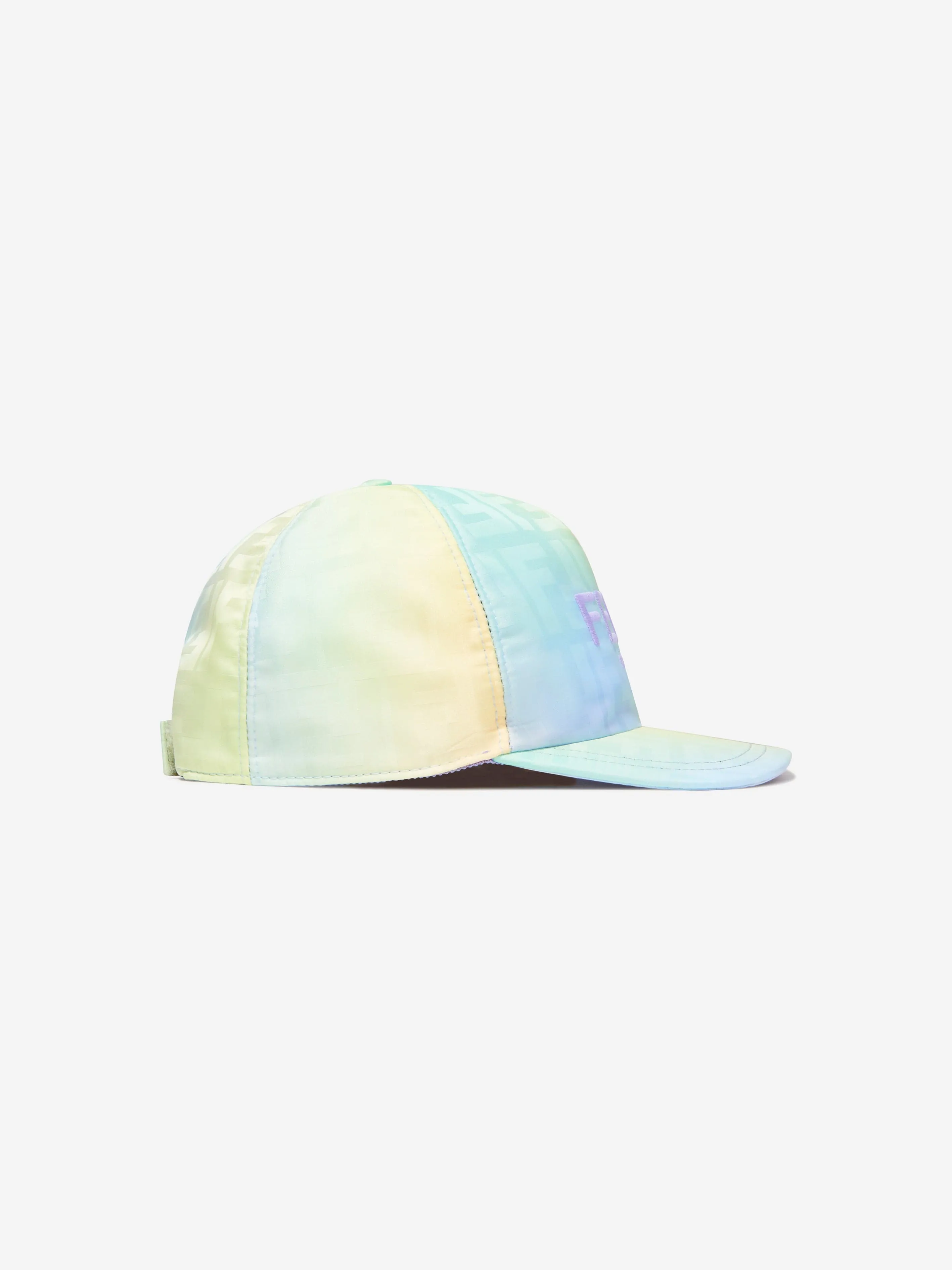 Fendi Girls Metaverse Baseball Cap in Multicolour