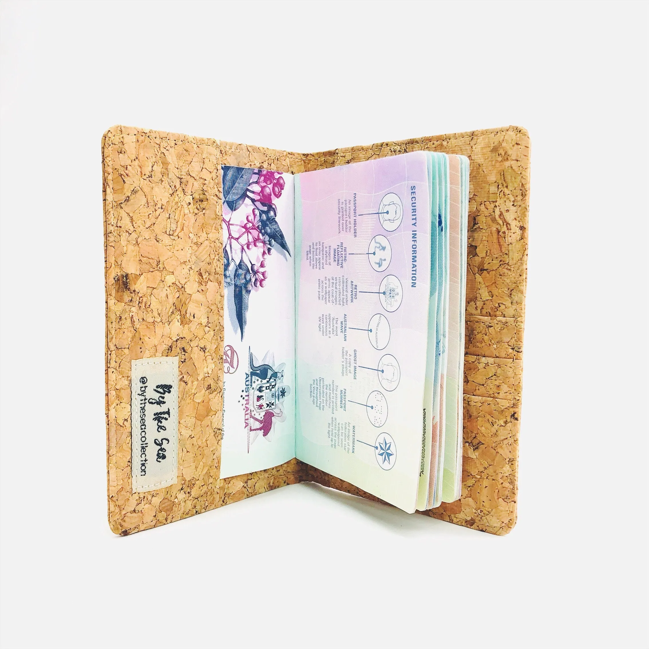 Fifi Cork Passport Holder in Classic