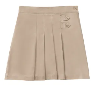 Flat Back Khaki Tab Skort