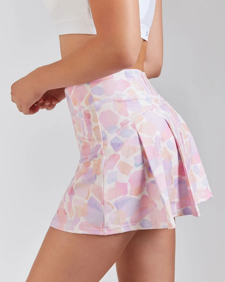 FlexFit Artistic Print Tennis Skirt