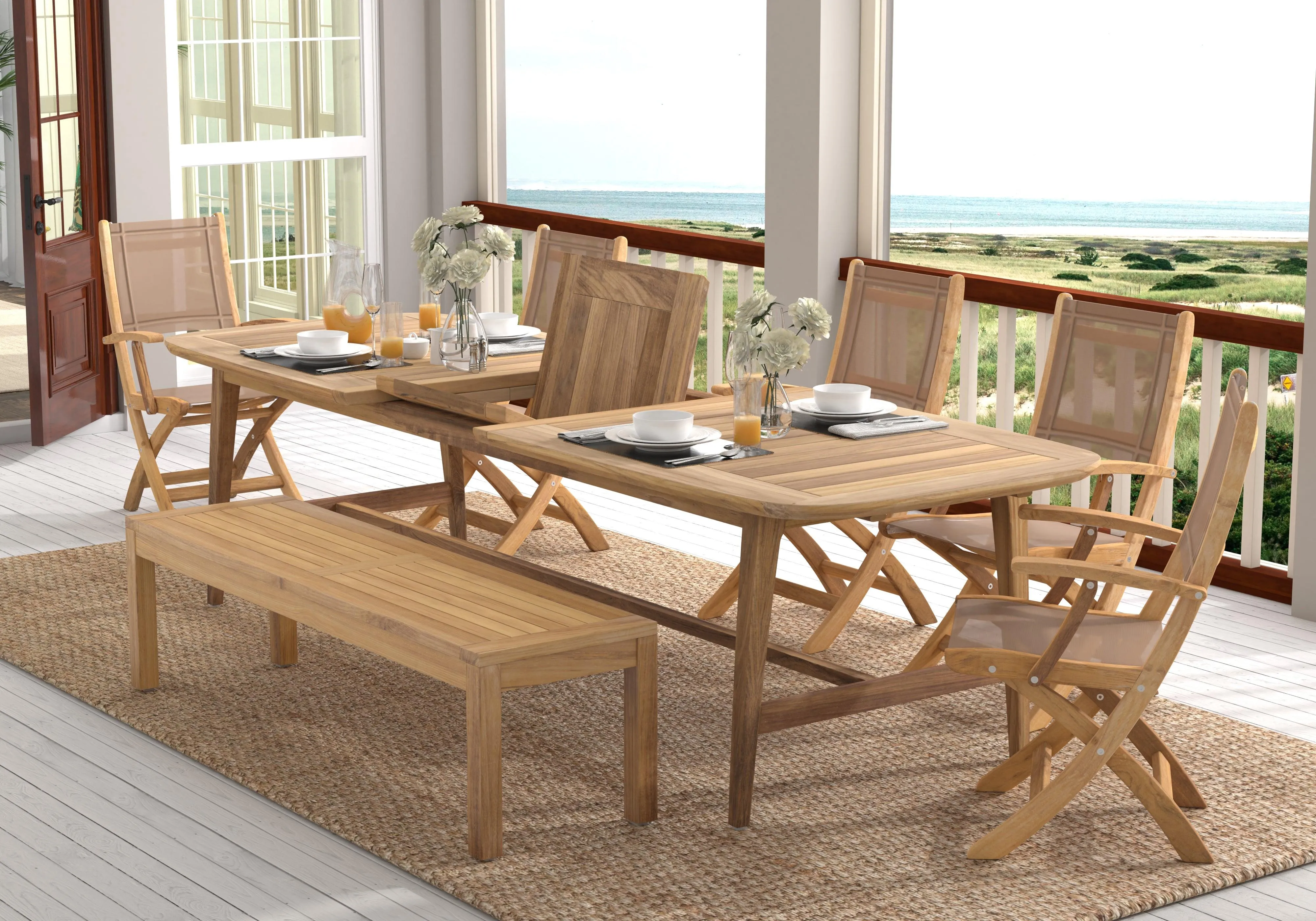 Freeport Outdoor Extension Dining Table