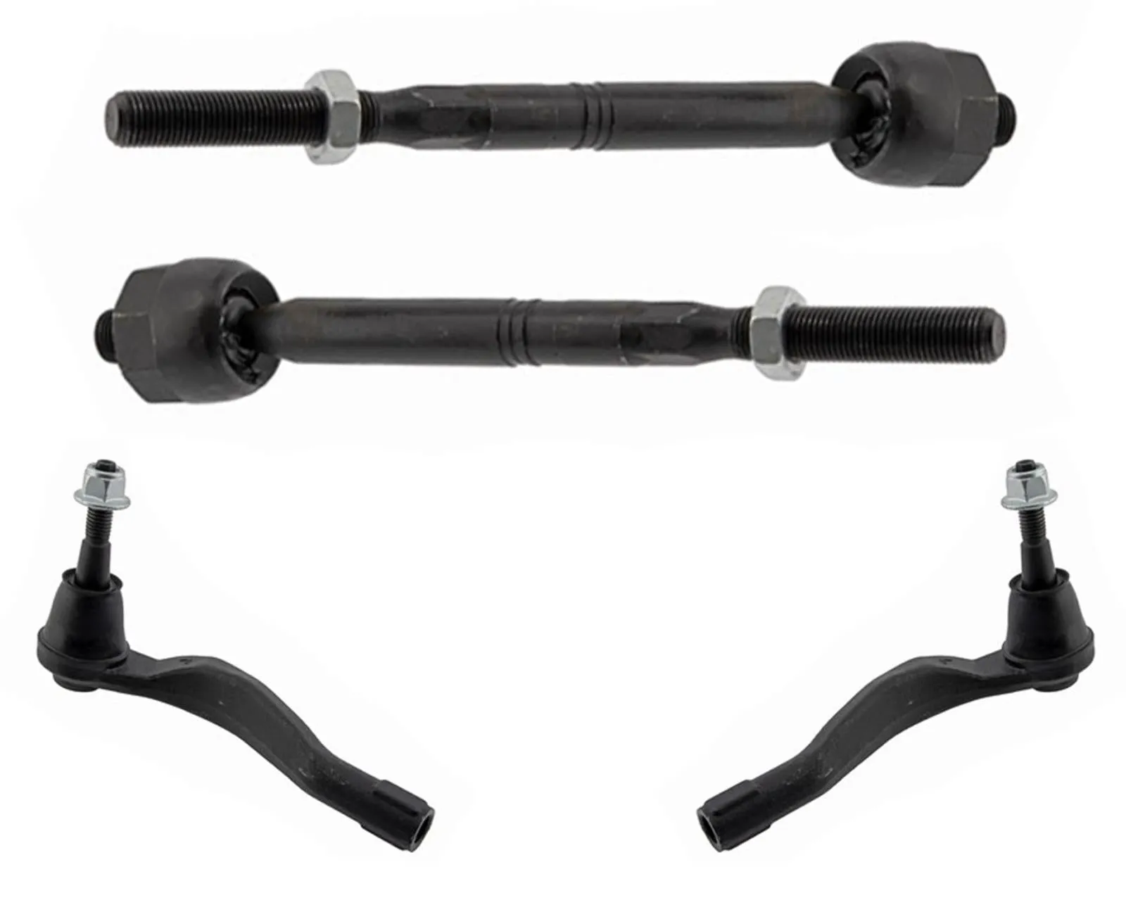 Front Inner & Outer Tie Rods For Chevrolet Malibu 2016-2022