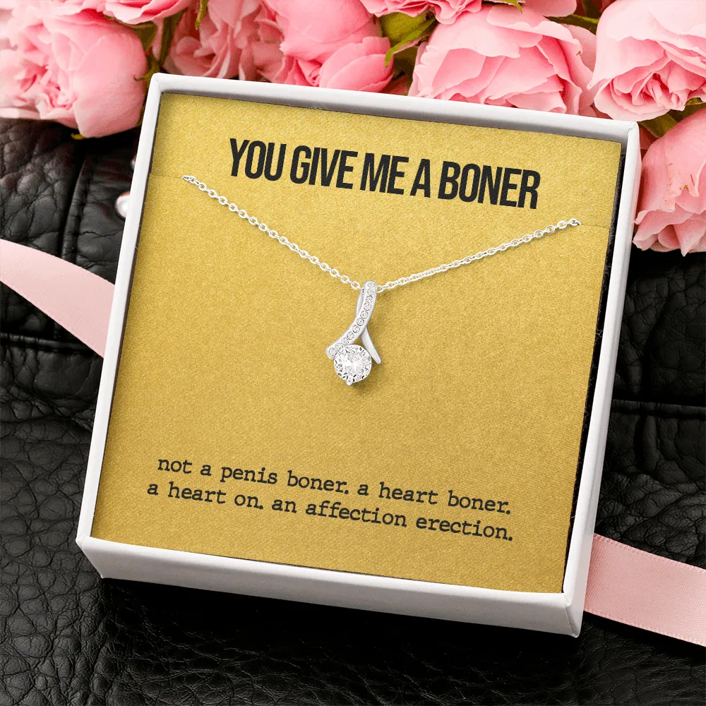 Funny Boner Alluring Beauty Necklace (Gold Card Edition)