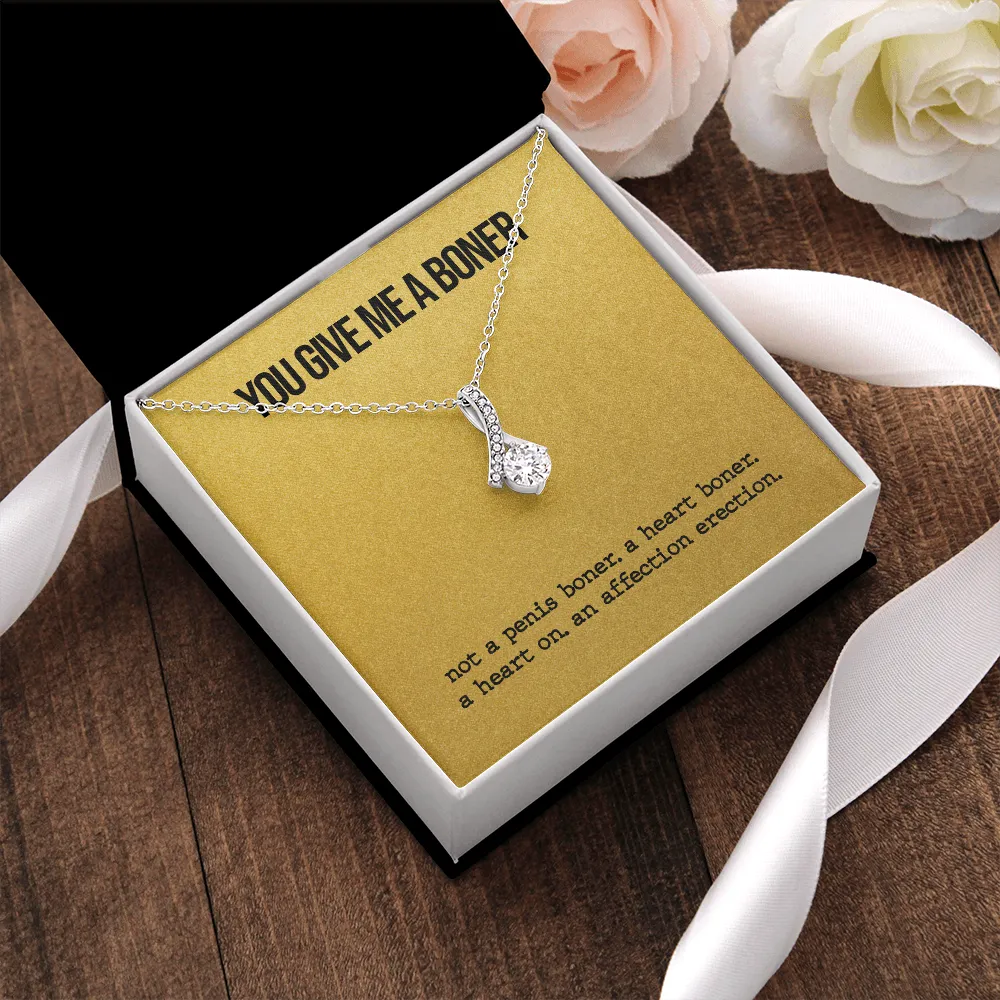 Funny Boner Alluring Beauty Necklace (Gold Card Edition)