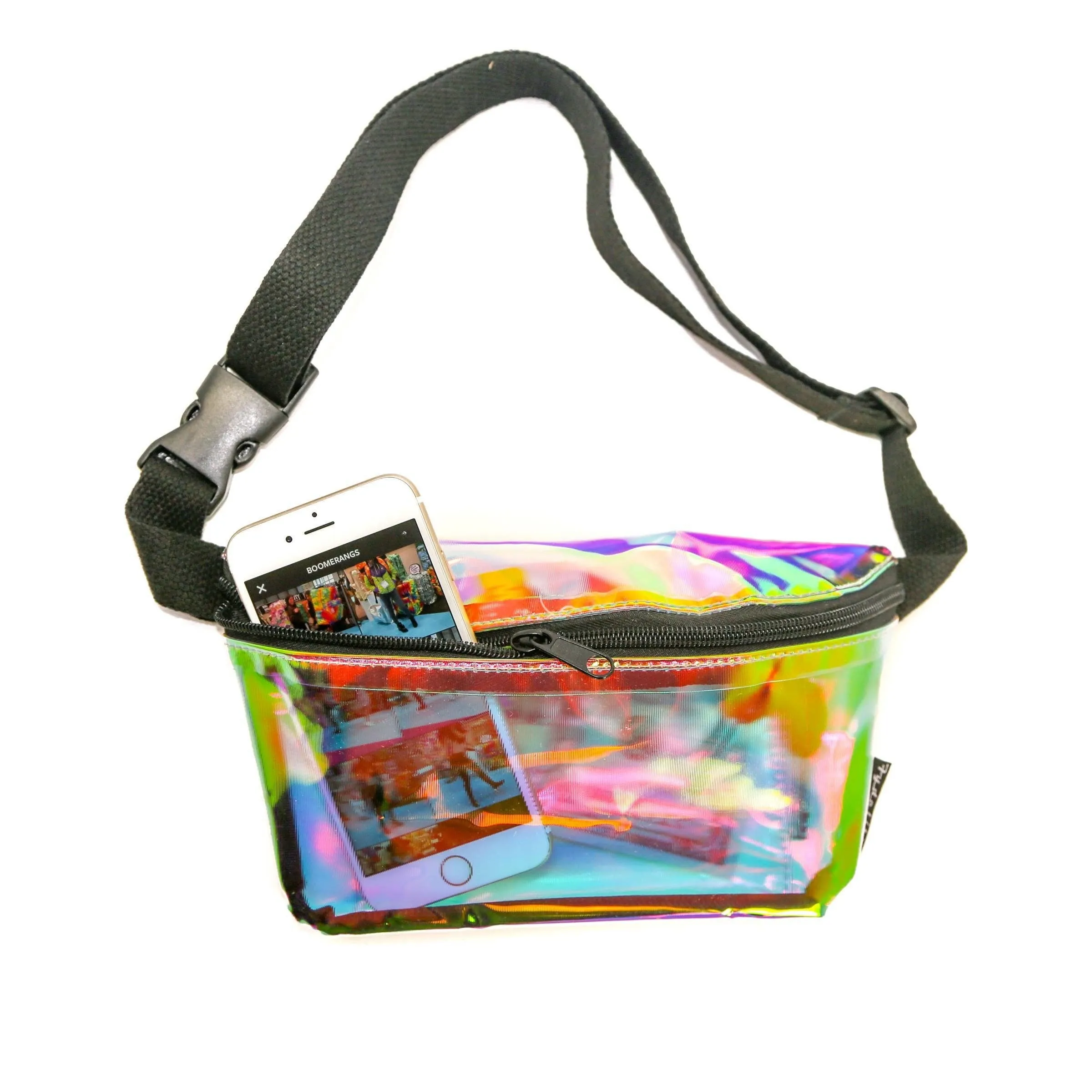 Fydelity Plasma Storm Slim Fanny Pack | Lightweight Bum Bag