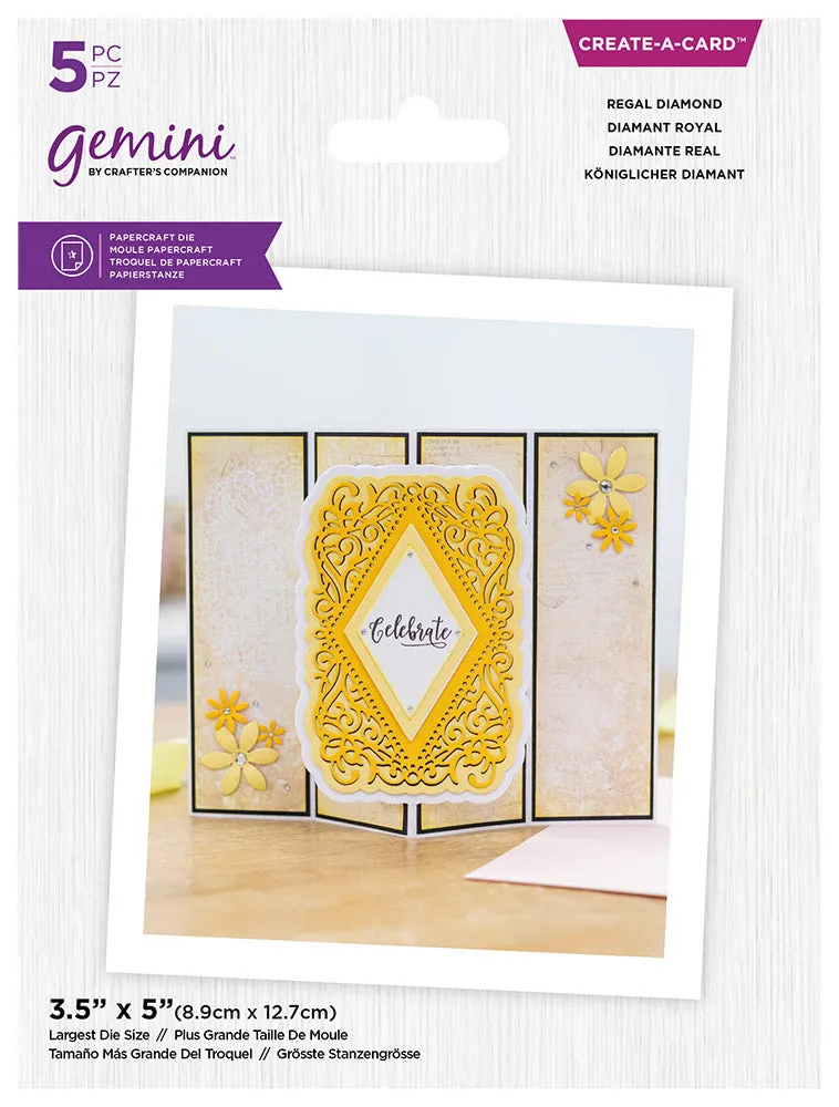 Gemini Ornate Pop Out Create-a-Card Duo