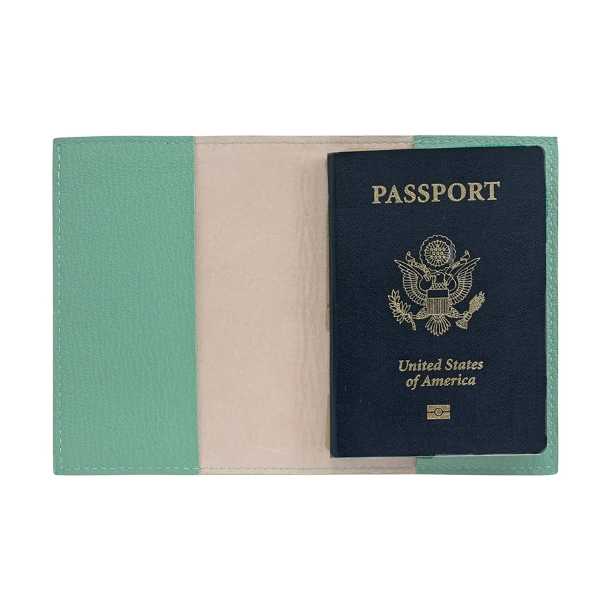 Goatskin Leather Passport Holder- Can Be Personalized