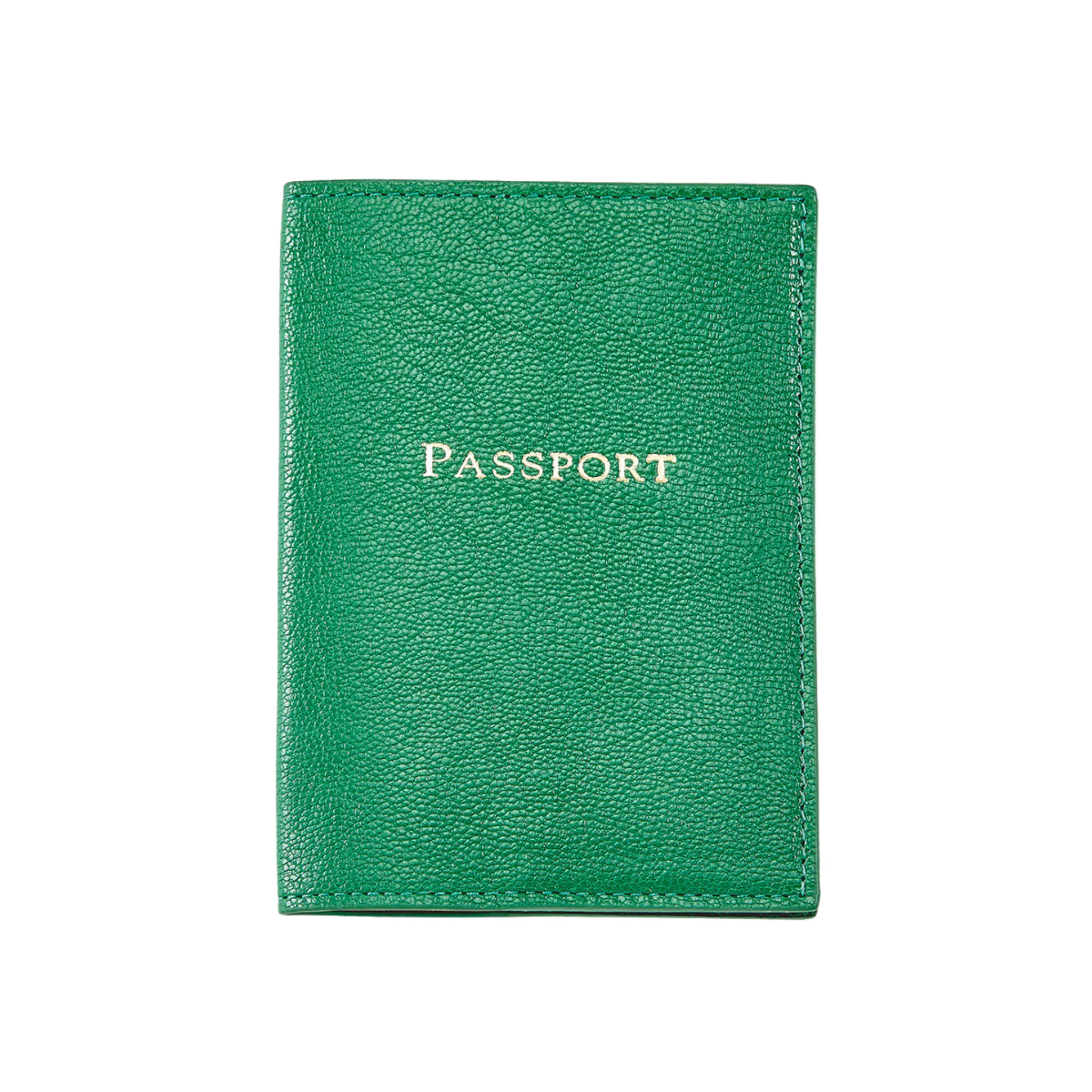 Goatskin Leather Passport Holder- Can Be Personalized