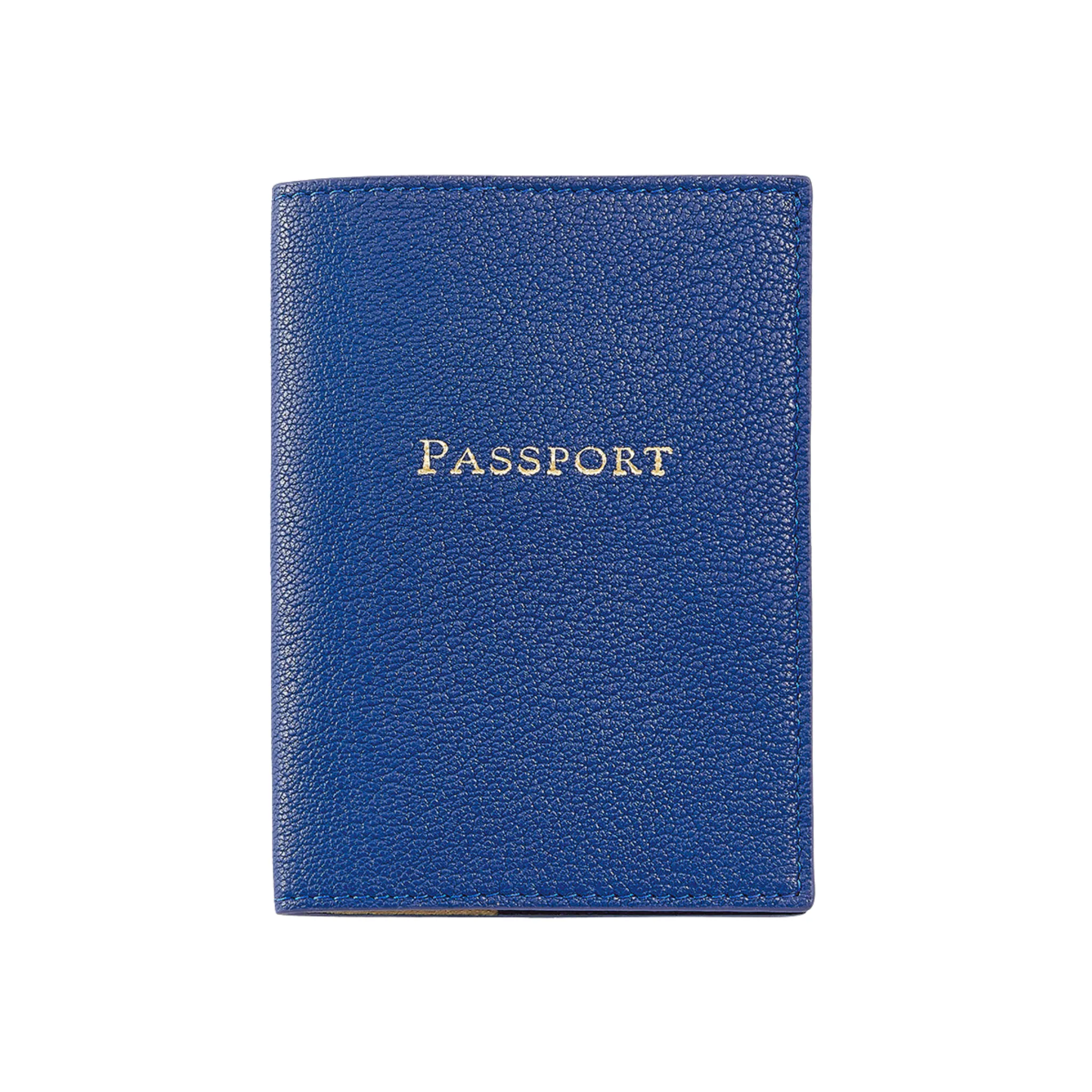 Goatskin Leather Passport Holder- Can Be Personalized