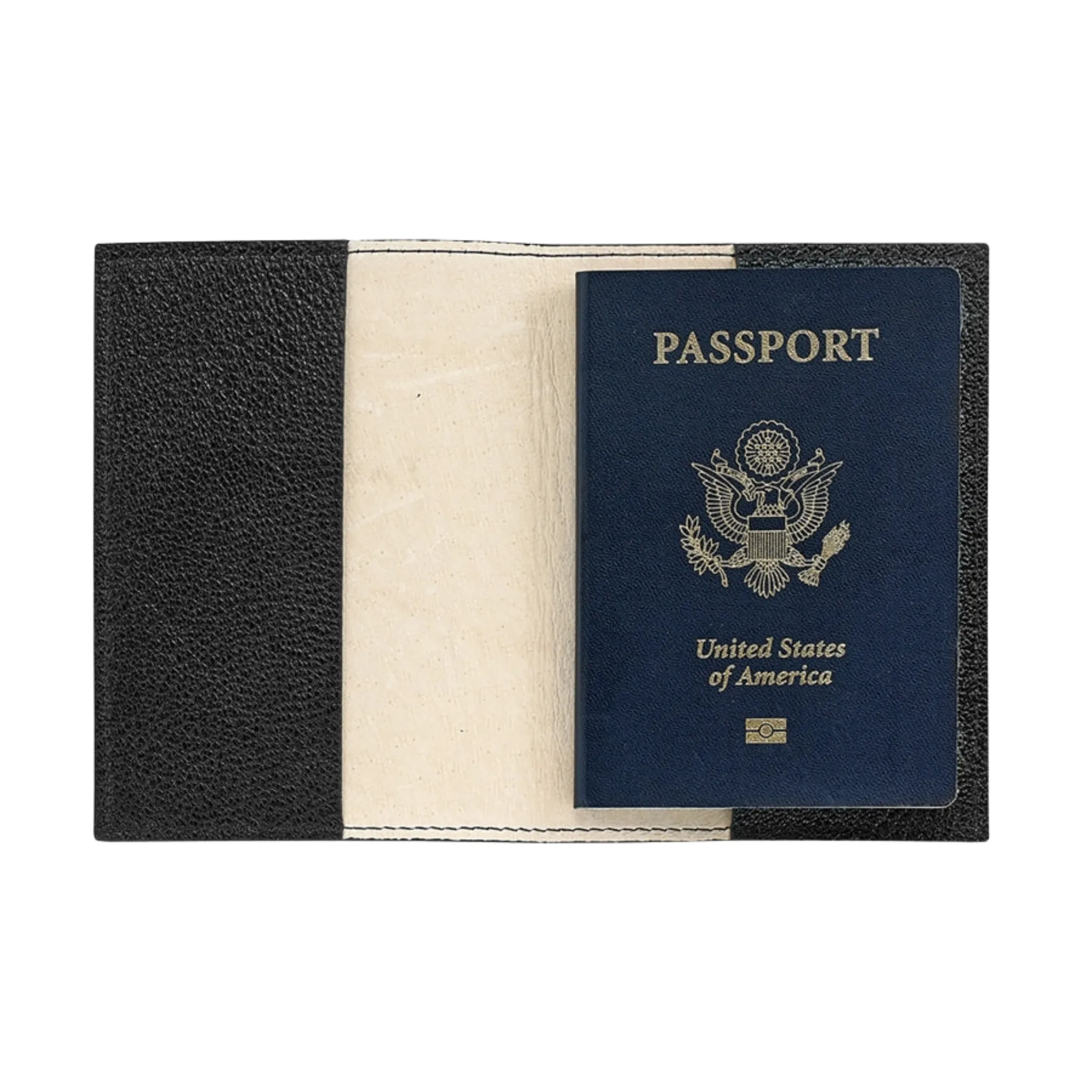 Goatskin Leather Passport Holder- Can Be Personalized