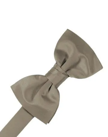 Golden Luxury Satin Bow Ties