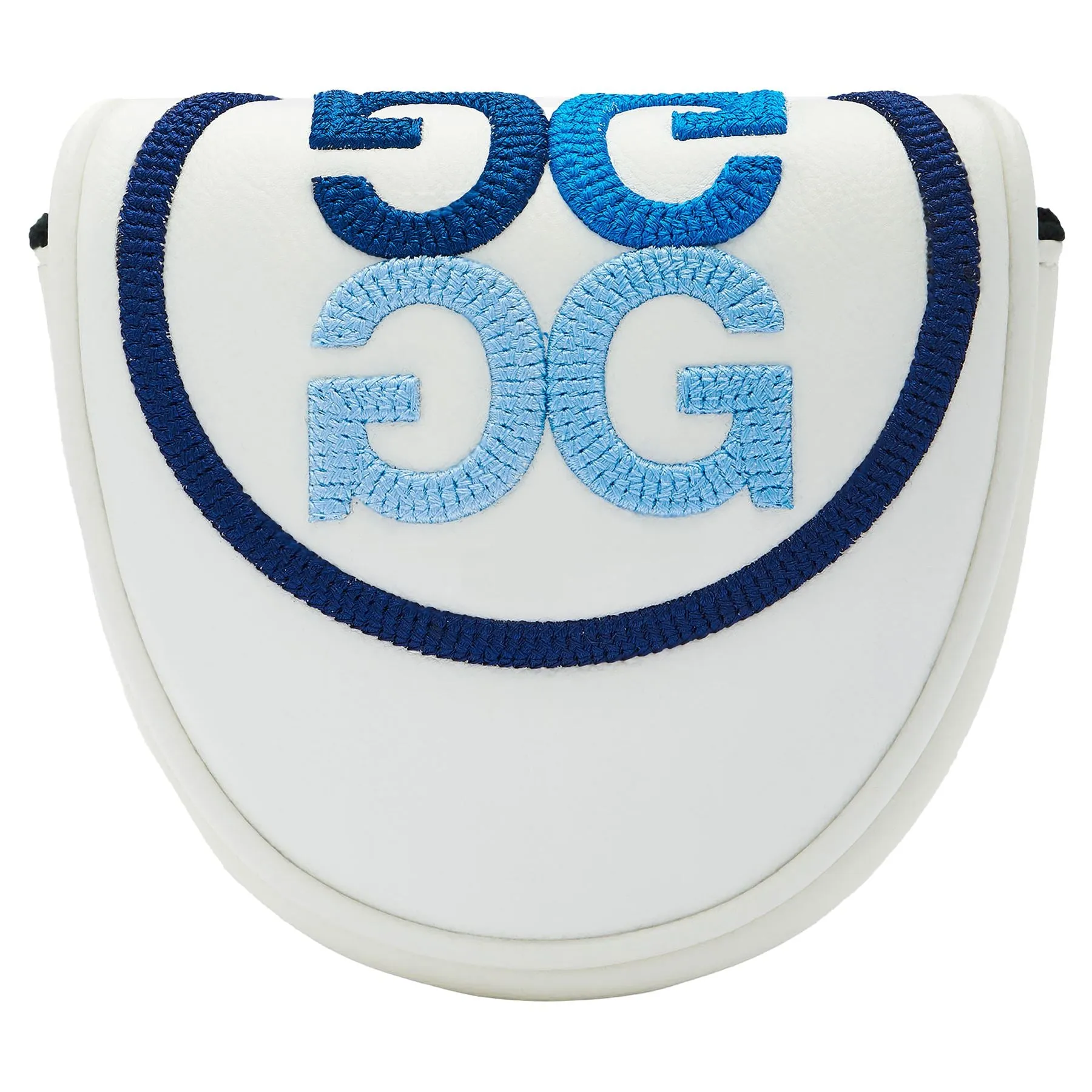 Gradient Circle G's Mallet Putter Cover Snow - AW24