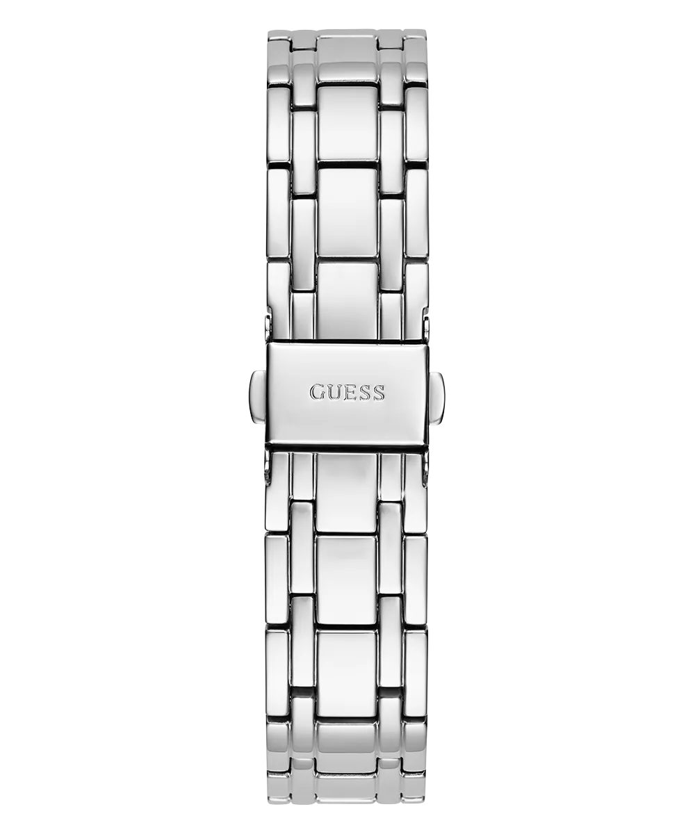 GUESS Ladies Silver Tone Multi-function Watch