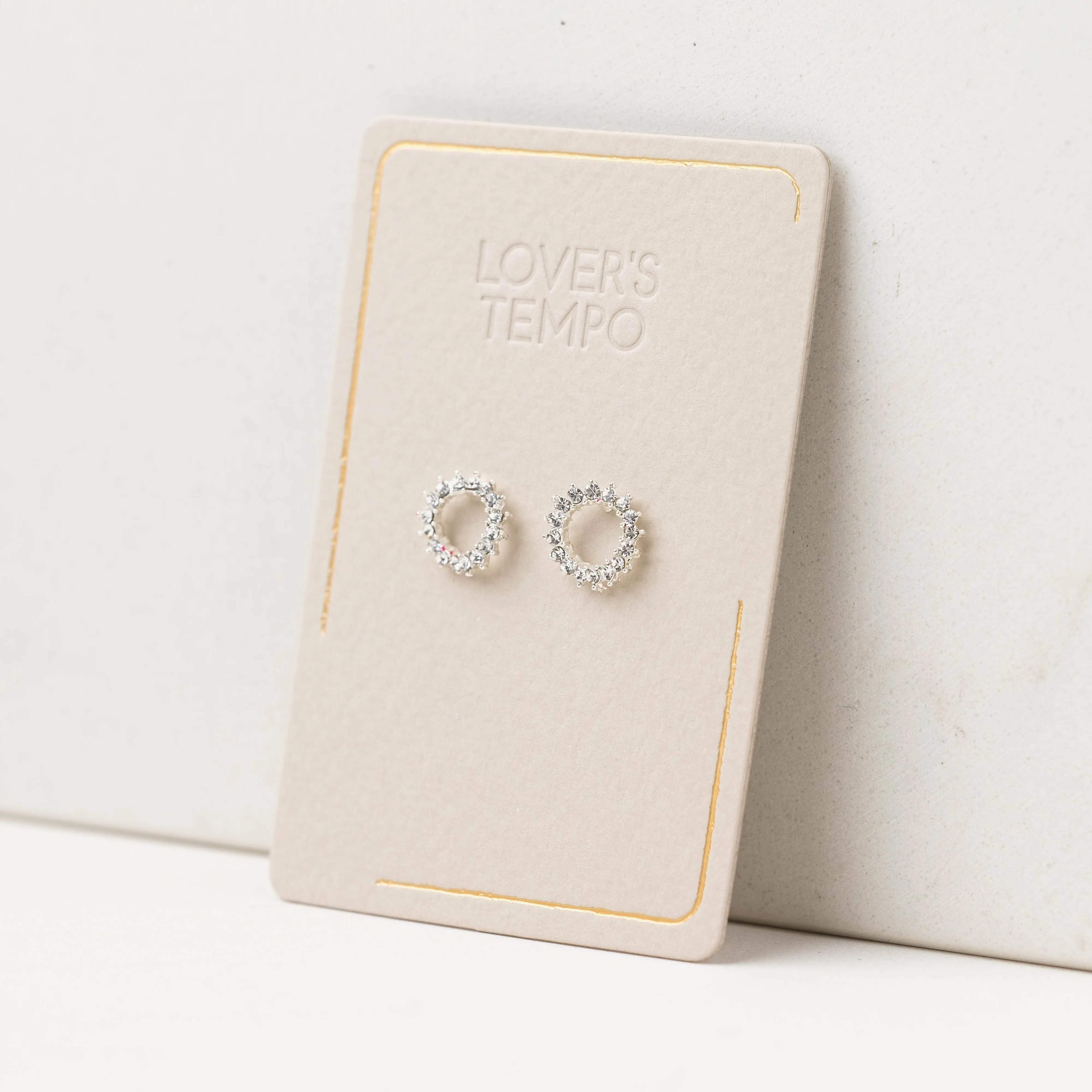 Halo Stud Earrings