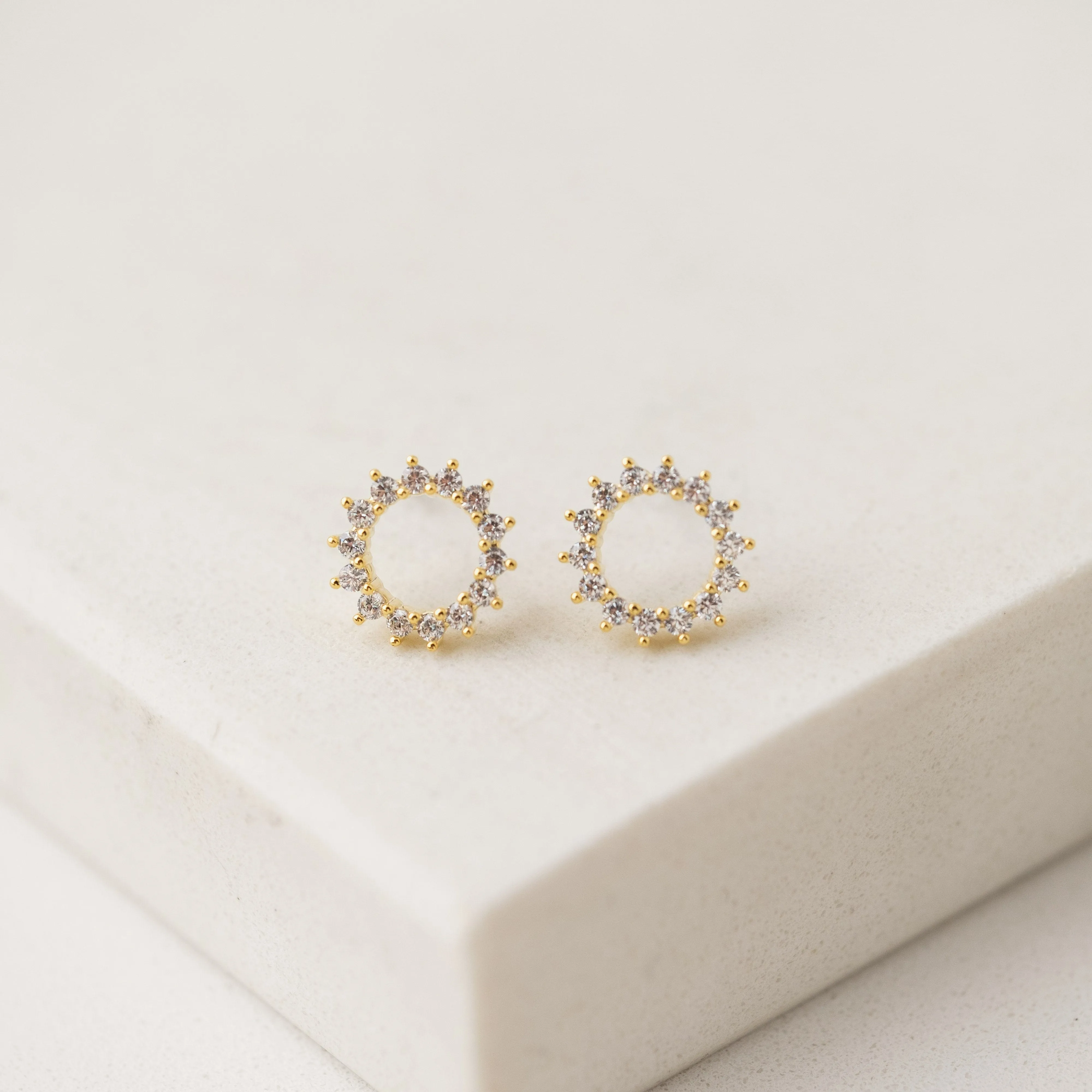 Halo Stud Earrings