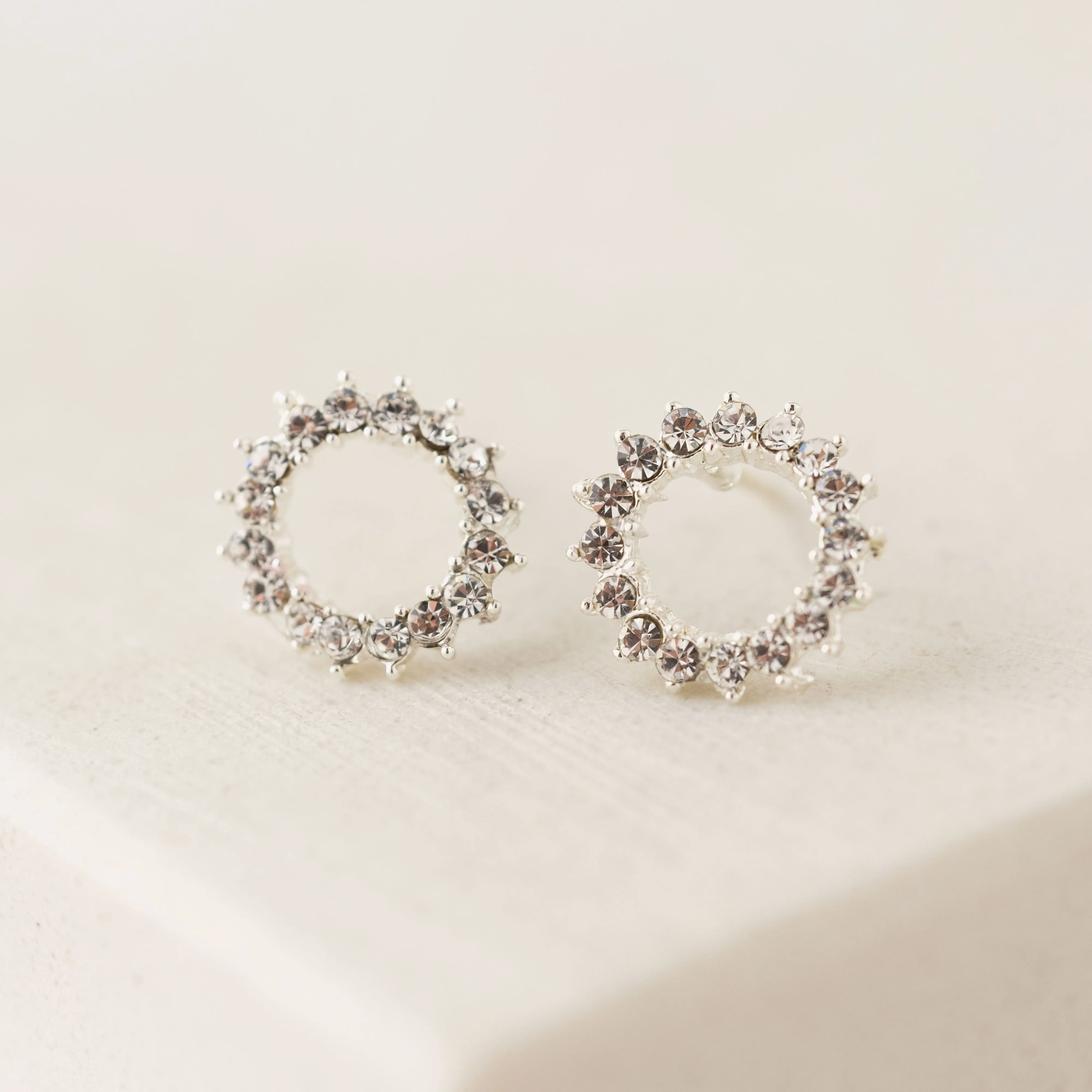 Halo Stud Earrings