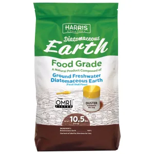 Harris Diatomaceous Earth Food Grade, 10.5lb with Powder Duster