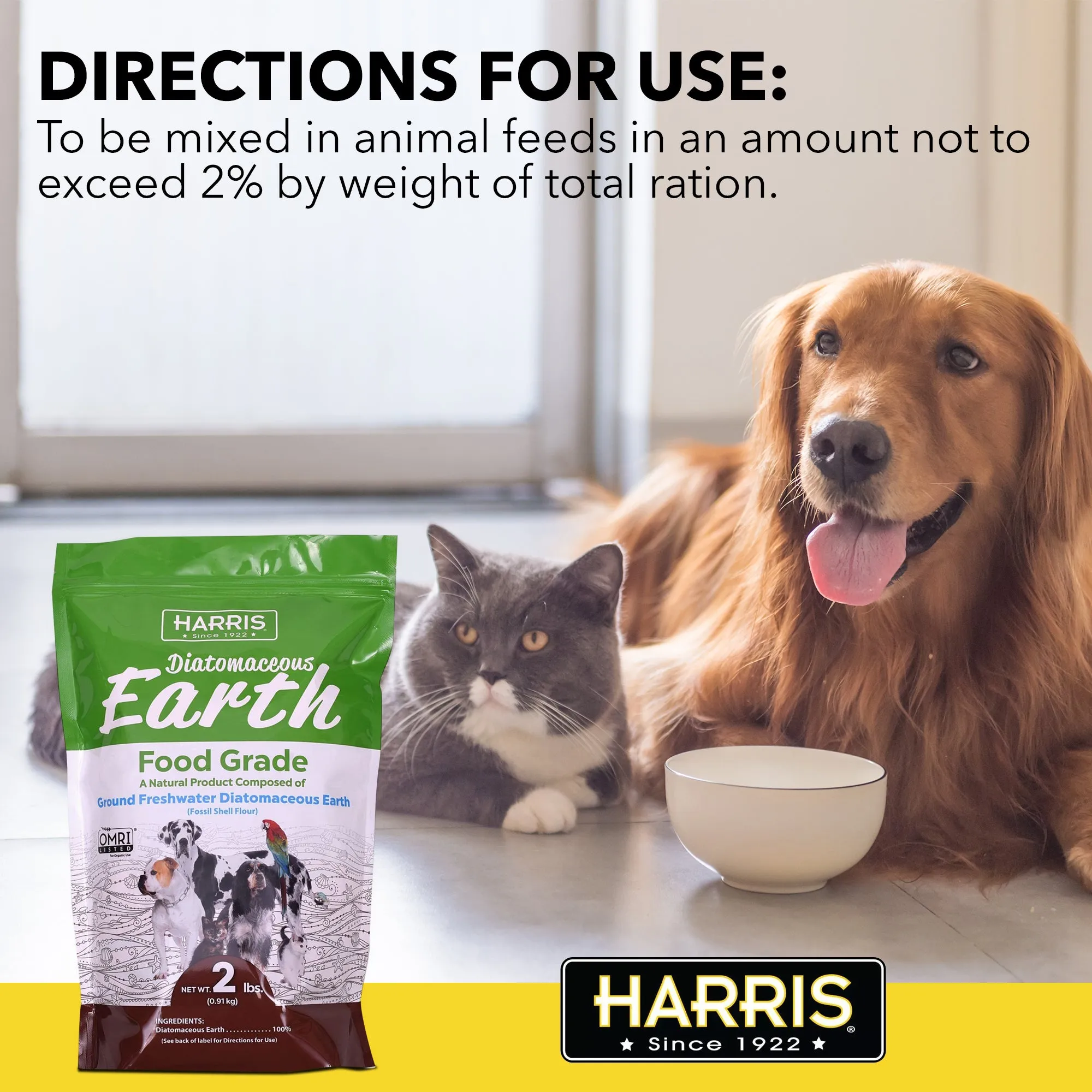 Harris Diatomaceous Earth Food Grade (2 lb.)