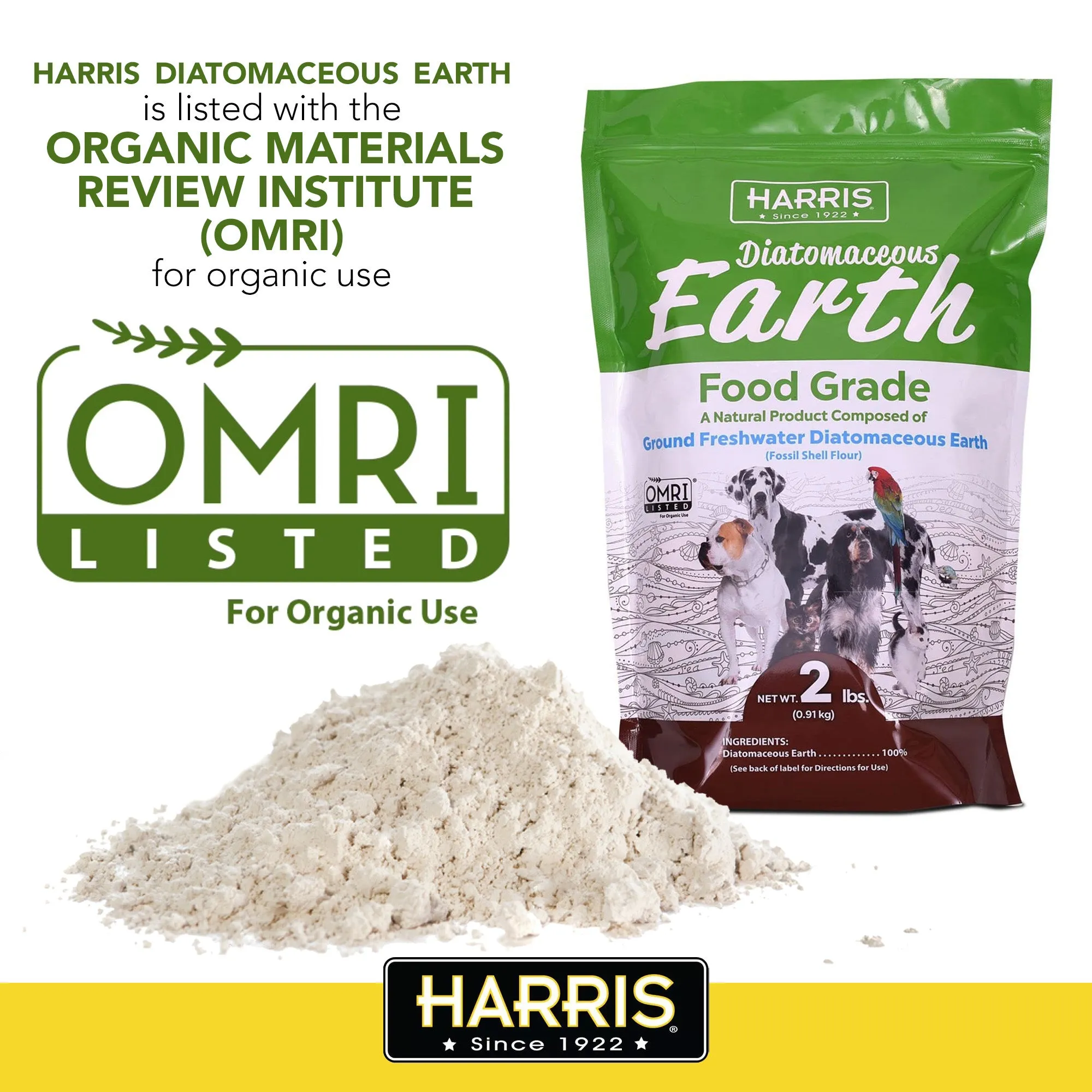 Harris Diatomaceous Earth Food Grade (2 lb.)