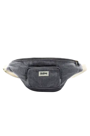 Hindbag Sofia Banana Bag XL - Denim Grey