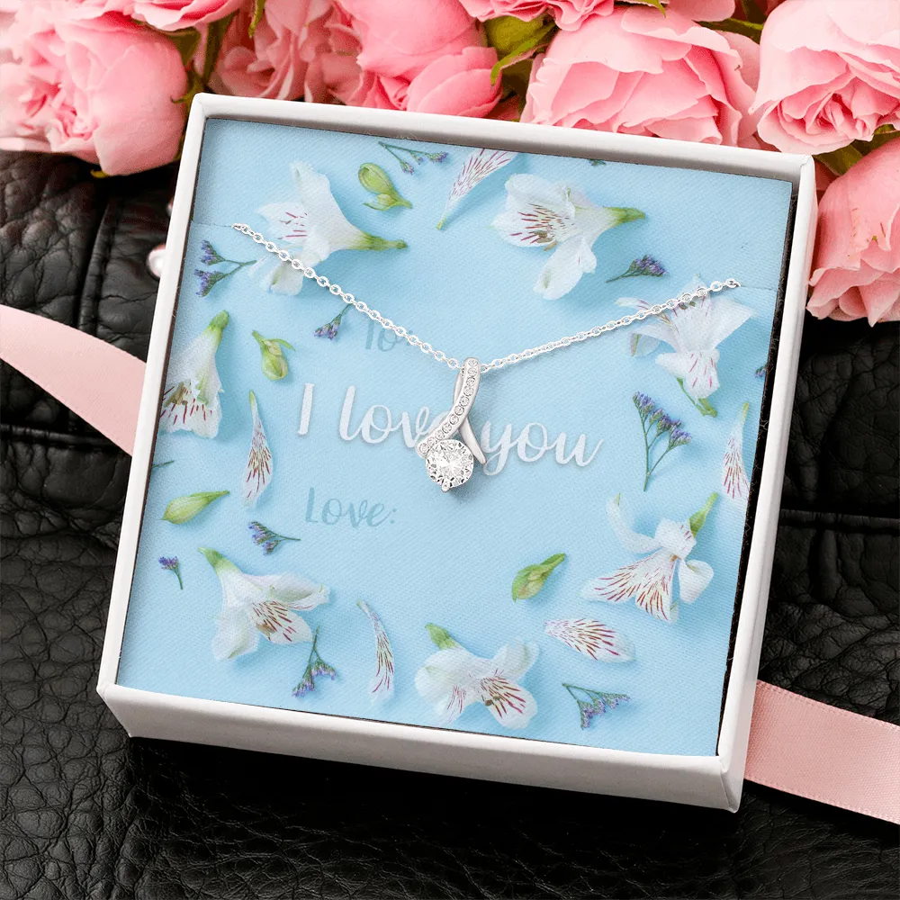 I Love You Alluring Beauty Necklace