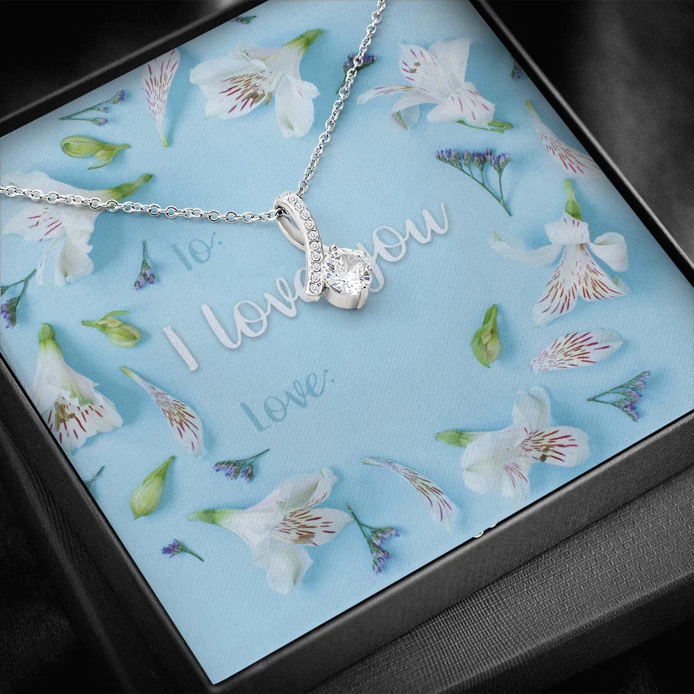 I Love You Alluring Beauty Necklace