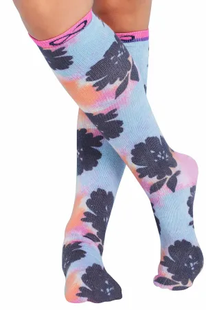 Infinity Women's Kickstart Compression Socks | Artistic Blooms