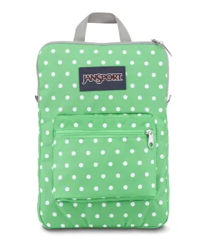 JANSPORT Superbreak Sleeve - Seafoam Green/White Dots