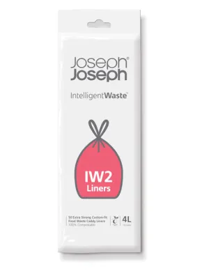 JJ 4L Food Waste Caddy Liners (50 Pack)