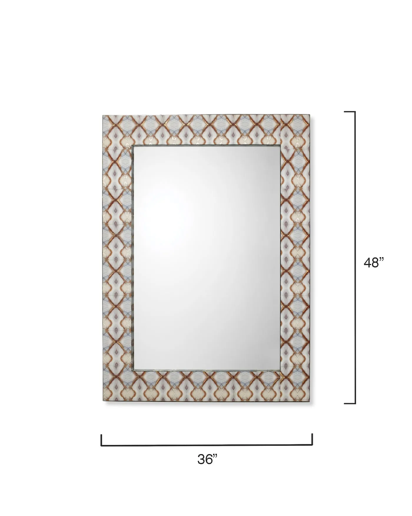 Kaleidoscope Rectangle Mirror