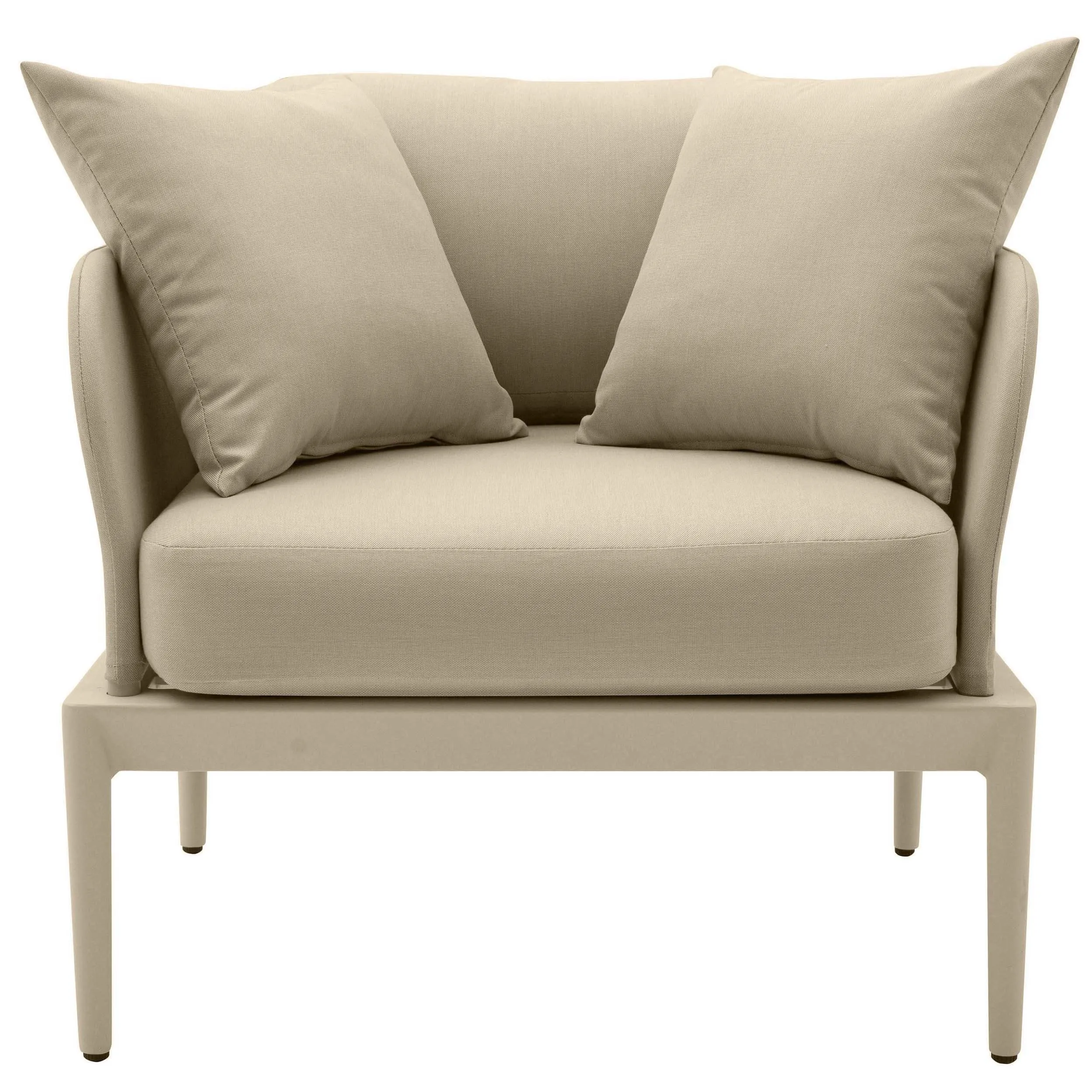 Kapri Outdoor Chair, Taupe