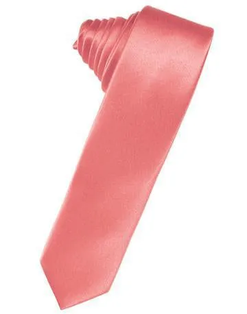 Kelly Luxury Satin Skinny Necktie