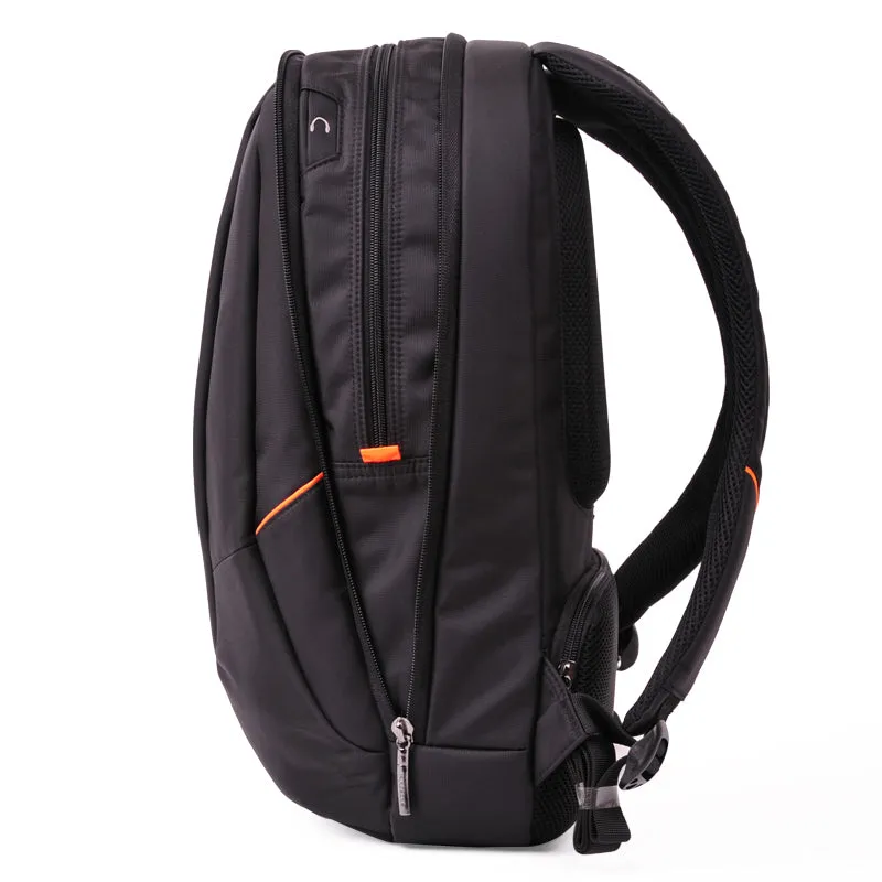 Laptop Backpack Black  for Man with Expandable Daily Rucksack Travel Bag School Bags 14 inch