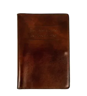 Large Leather Passport Holder - Gulliver's Travels