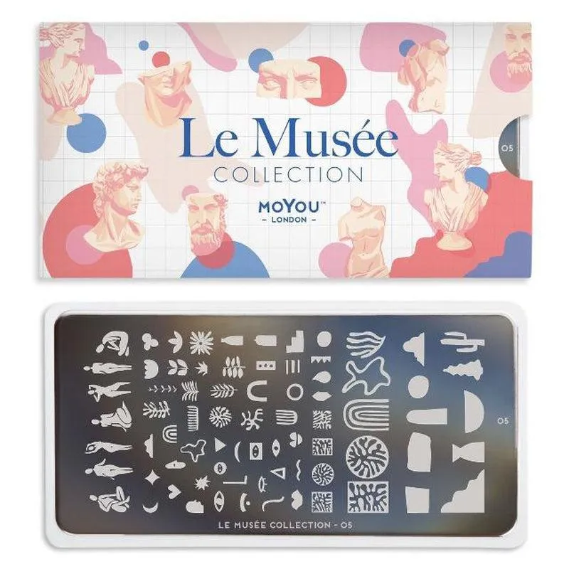 Le Musée 05 ✦ Nail Stamping Plate