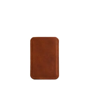 Leather MagSafe wallet - The Minimalist