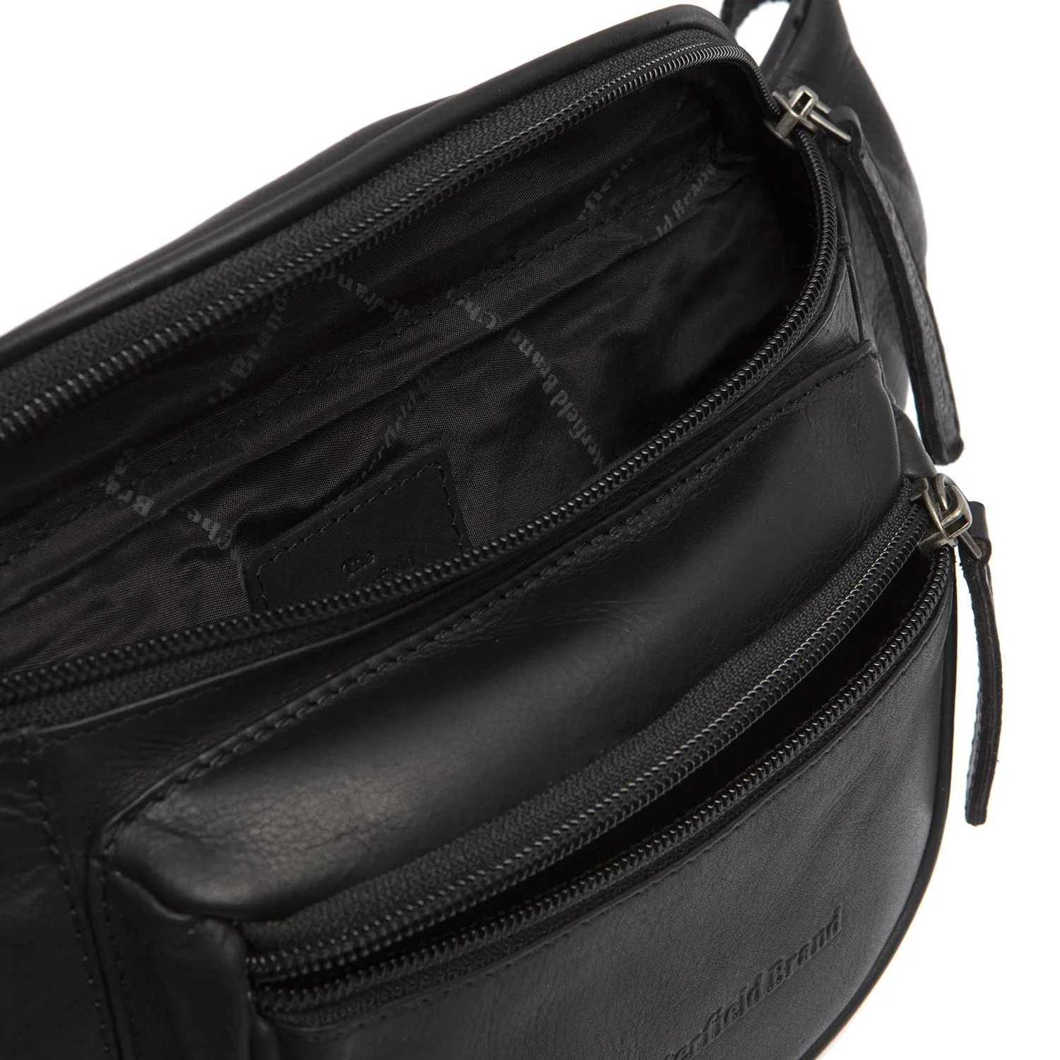 Leather Waist Pack Black Jack