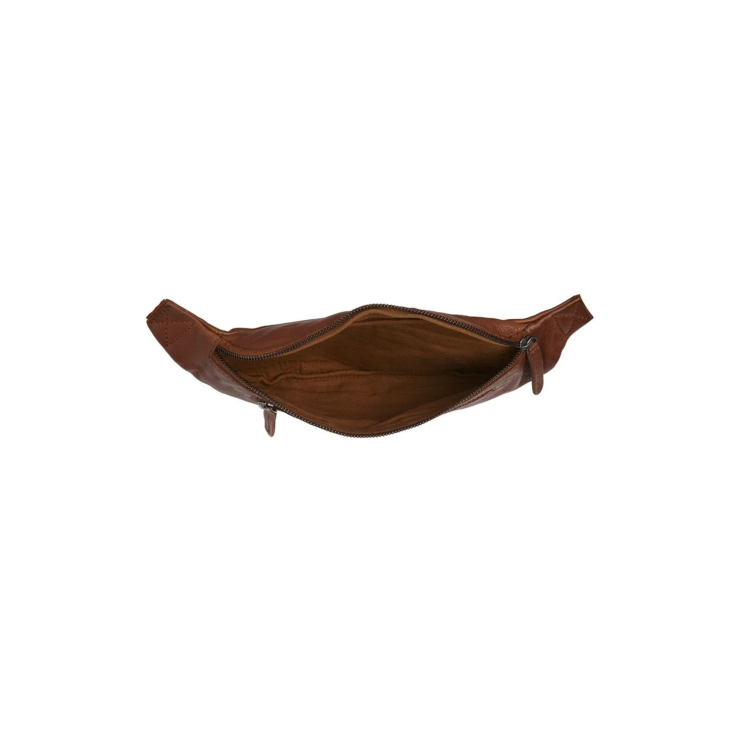 Leather Waist Pack Cognac Severo