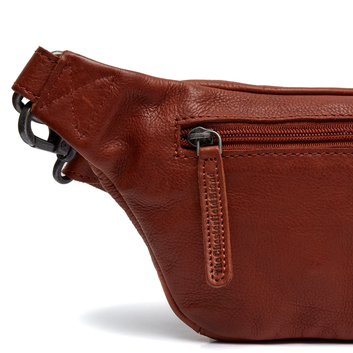 Leather Waist Pack Cognac Severo