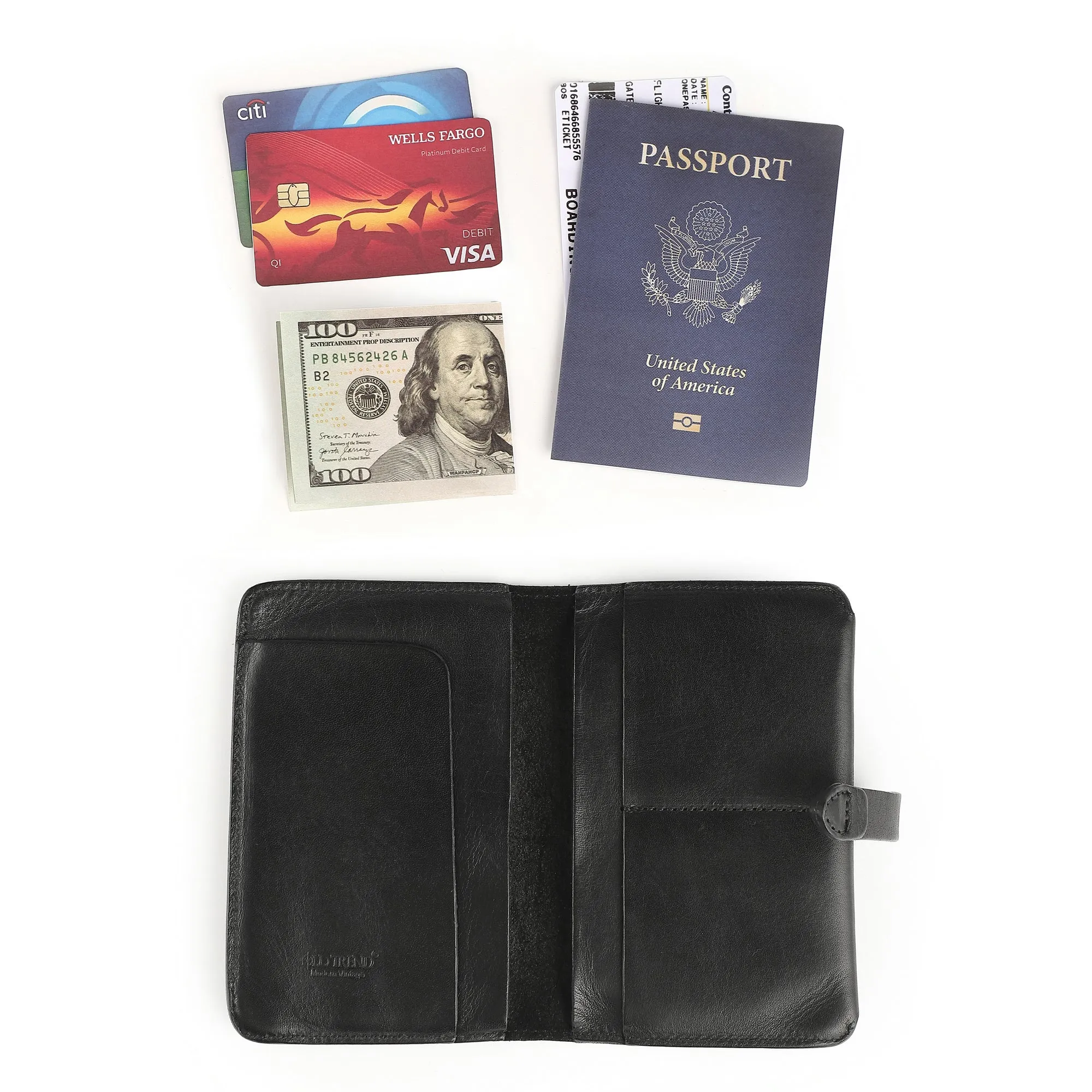 Leeds Bifold Passport & Card Holder