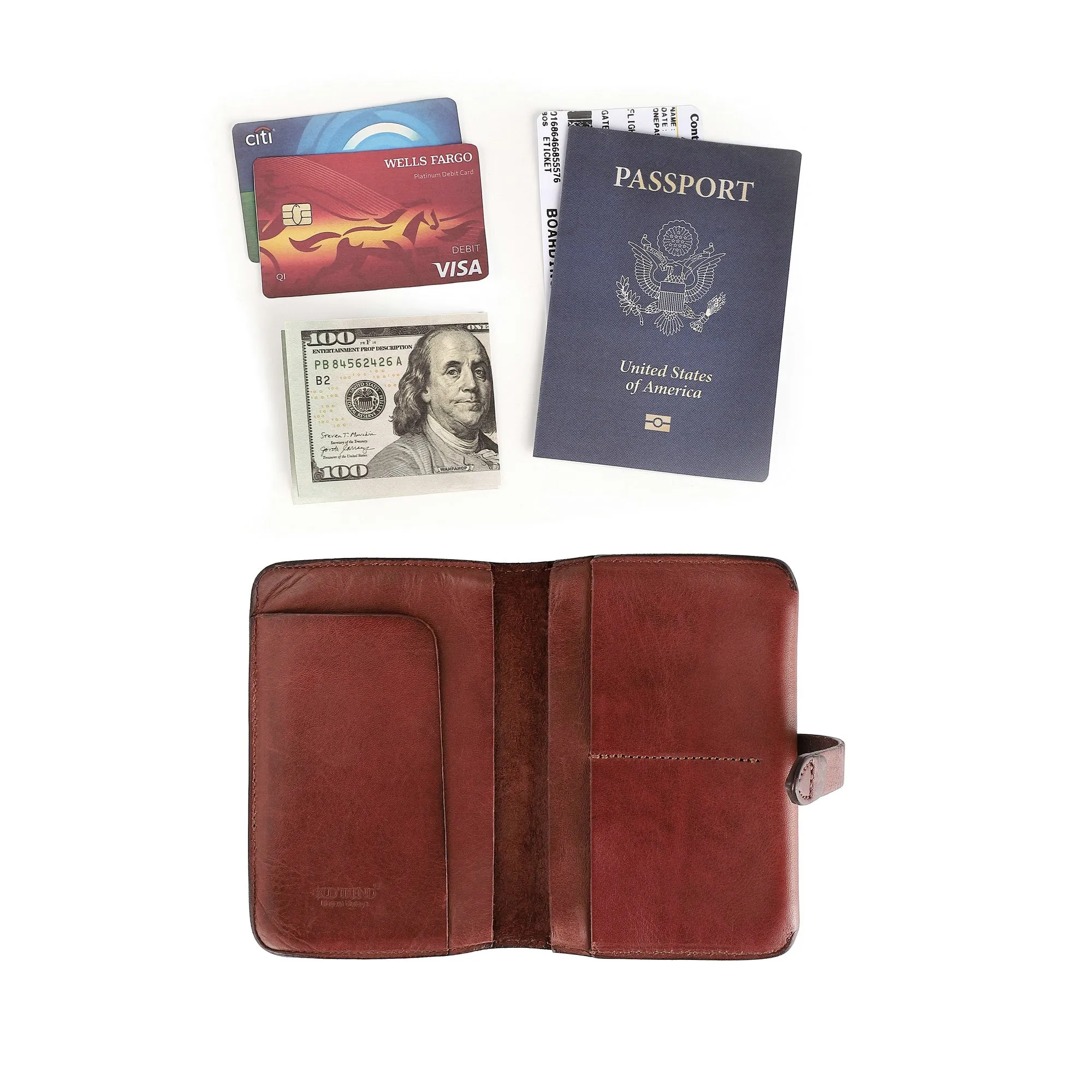 Leeds Bifold Passport & Card Holder