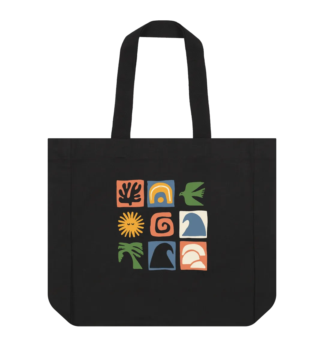 Life Outside Large Tote Bag